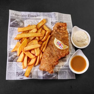 Gluten Free Haddock & Chips