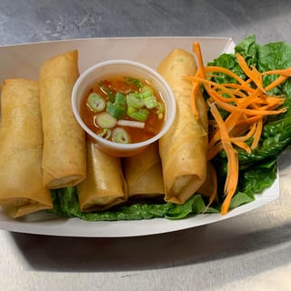 Hand Rolled Crispy Spring Rolls - Vegetarian (3)