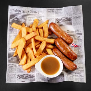Sausage & Chips (2 pieces)